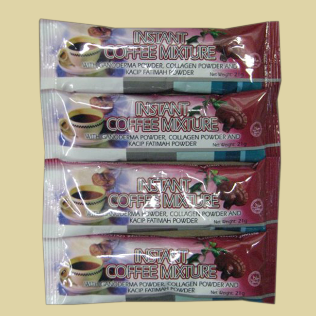 Healthy Coffee with Ganoderma, Collagen and Kacip Fahtima 4 Sample Packets Healthy Coffee with Ganoderma, Collagen and Kacip Fahtima 4 Sample Packets